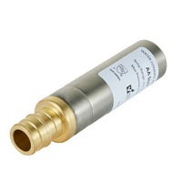 1/2" pex-a expansion connection, straight water hammer arrestor, stainless steel