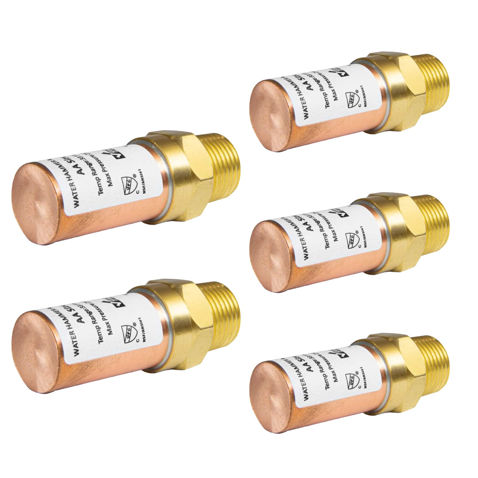 copper water hammer arrestor 18