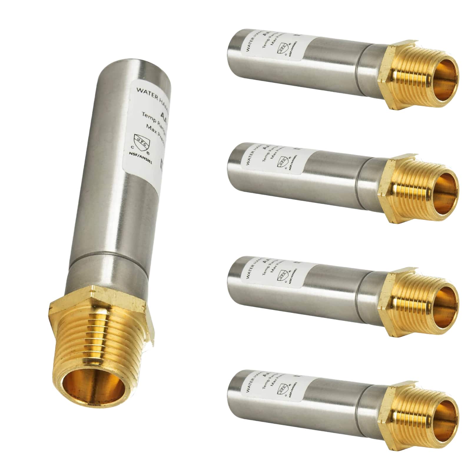 straight water hammer arrestor stainless steel 9