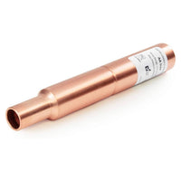 1/2" male sweat, straight copper water hammer arrestor