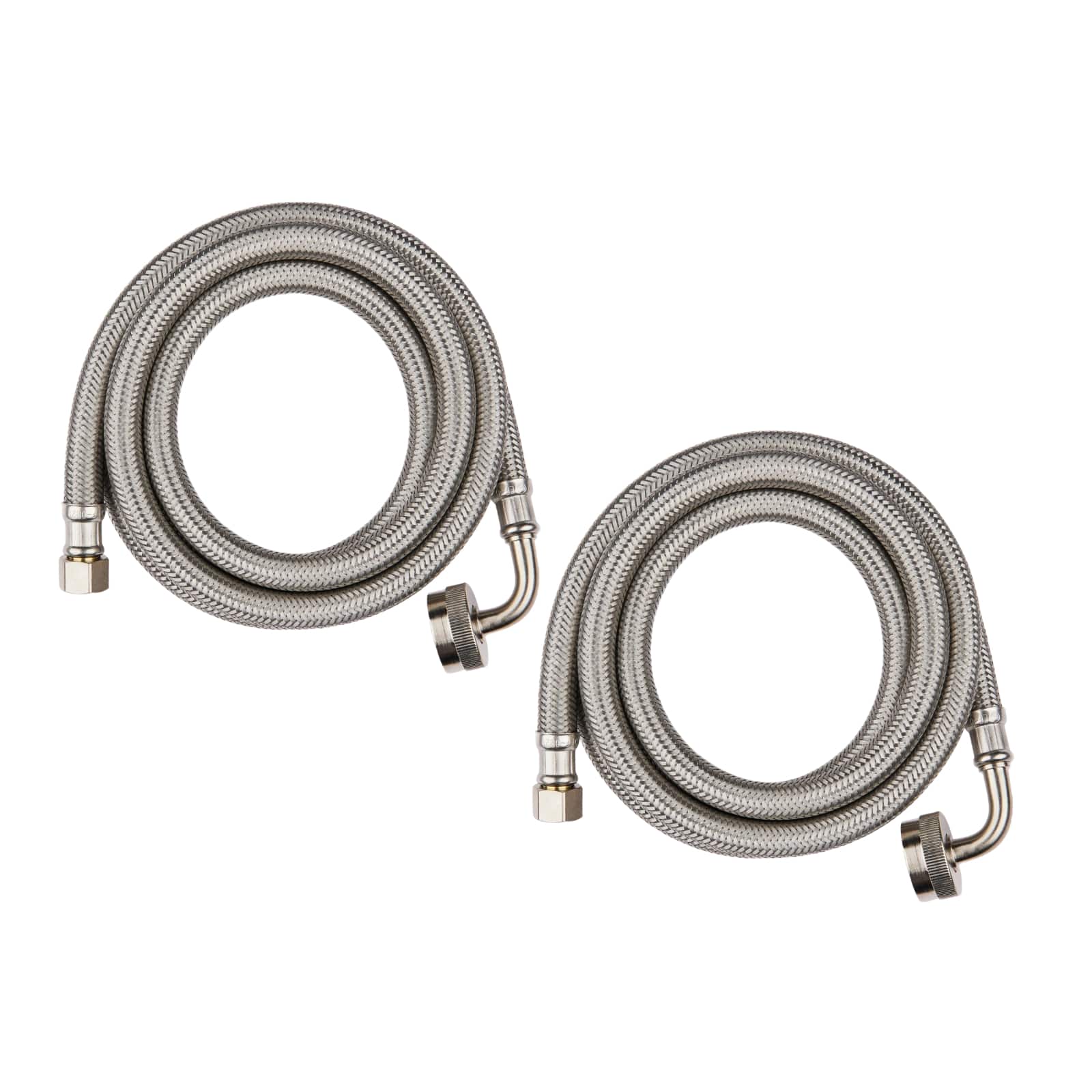 dishwasher hose with 90 degree fgh elbow water supply line premium braided stainless steel pick size to add 7