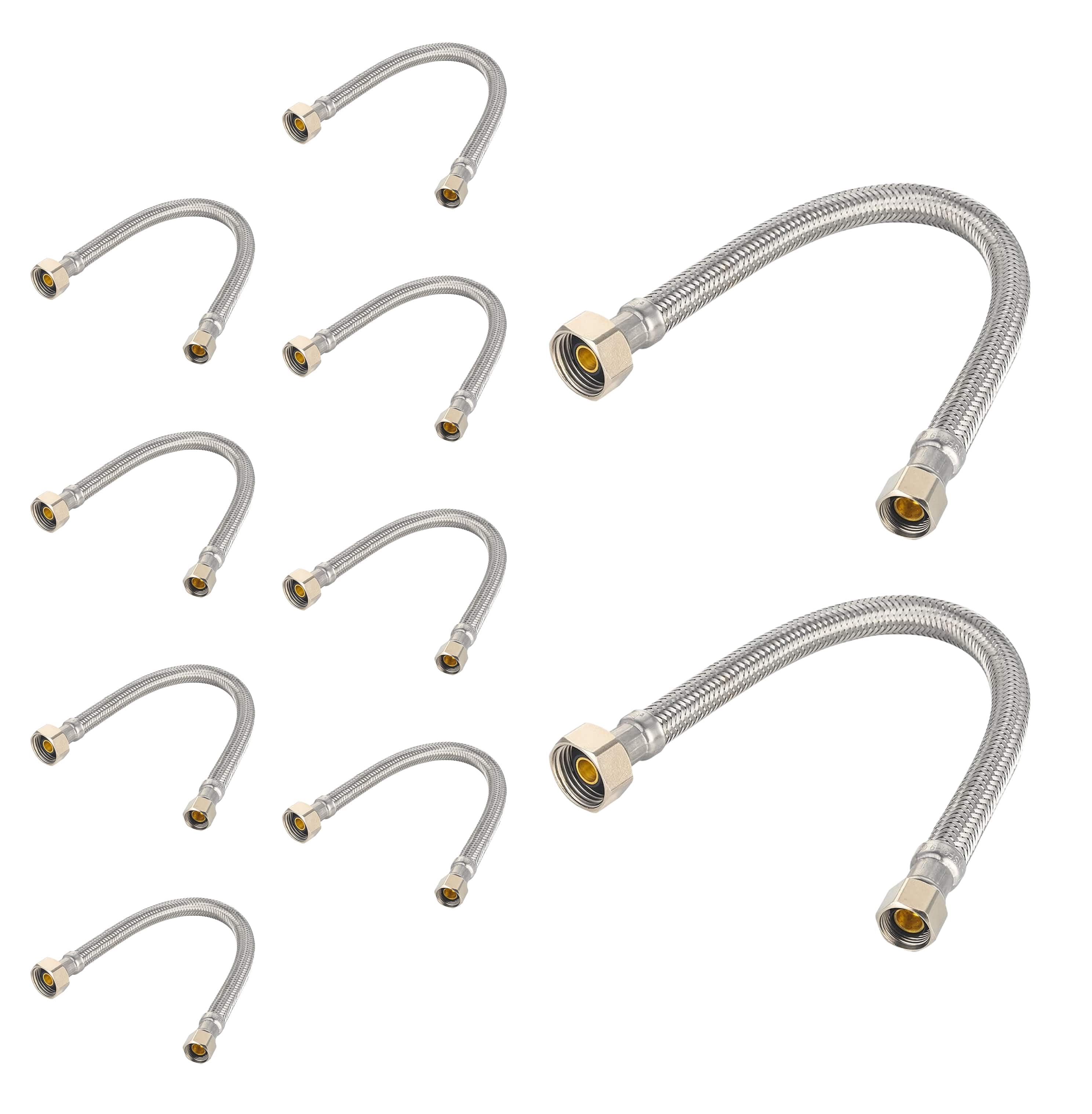 compression x mip ss braided faucet hose 7