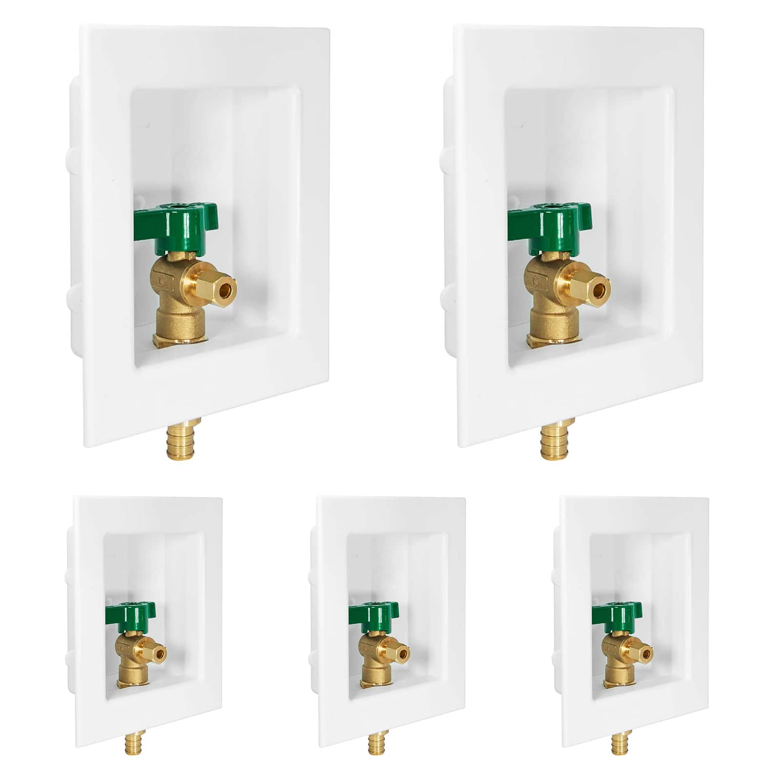 pex crimp f1807 inlet ice maker outlet box 9