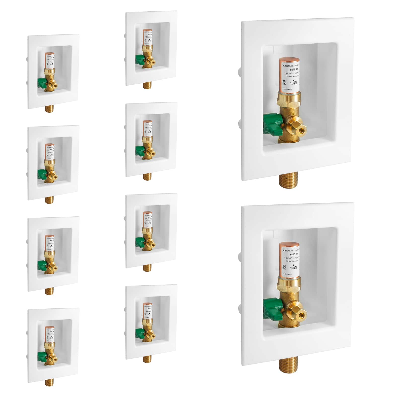 sweat inlet ice maker outlet box 14