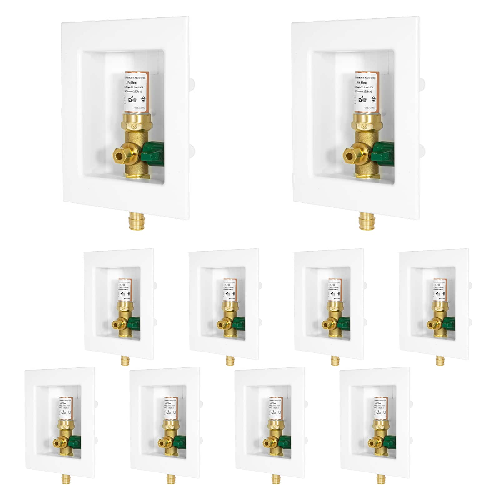 pex expansion f1960 inlet ice maker outlet box 14