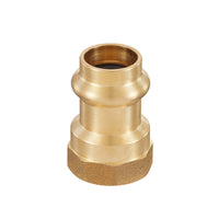 1/2" press 1/2" female brass adapter (lead free)