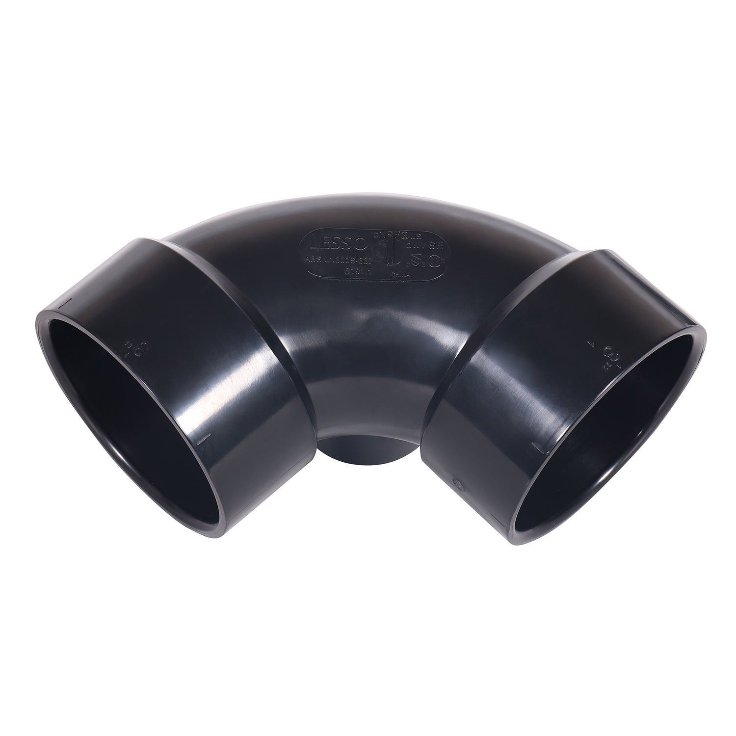 ABS DWV 1/4 Bend Elbows w/Side Inlet - Pick Size to Add