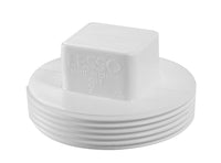 4" PVC DWV Cleanout MPT Plug