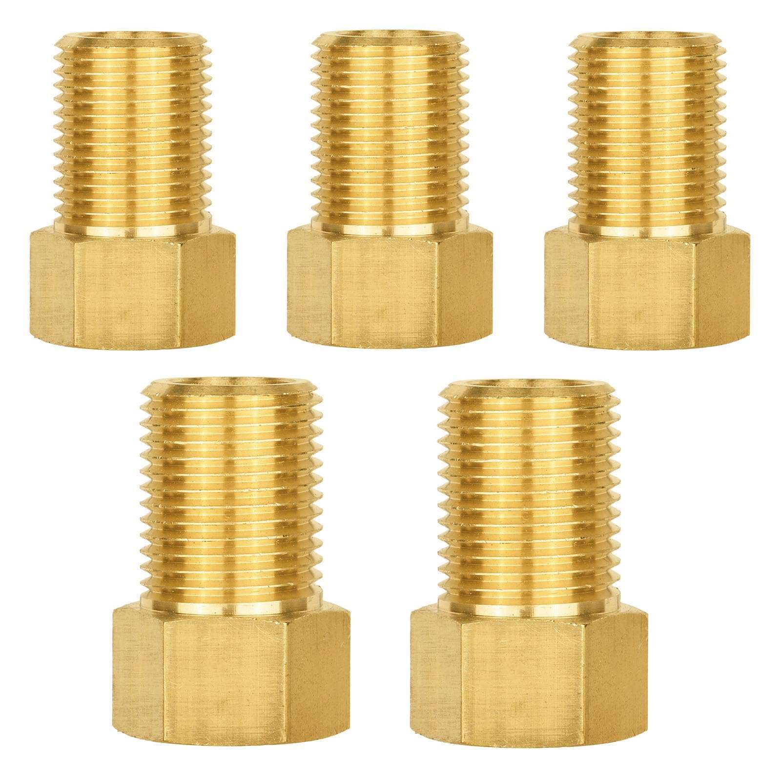 1 2 npsf x npsm brass fitting adapter 7