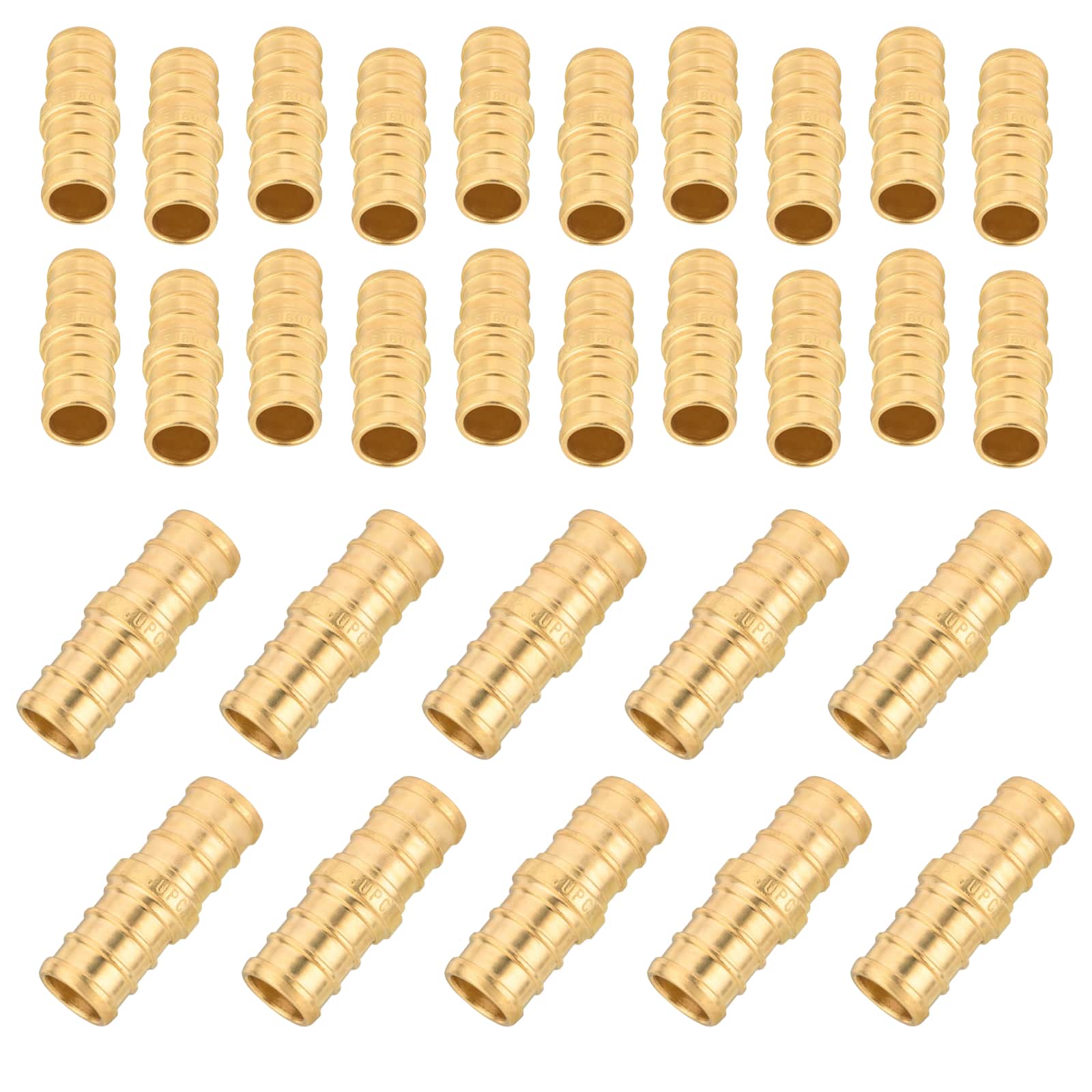 pex b crimp x pex coupling lead free 18