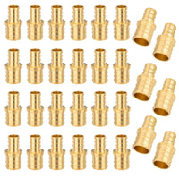 30-Pack PEX-B Crimp 3/4" PEX x 1/2" PEX Coupling (Lead Free)