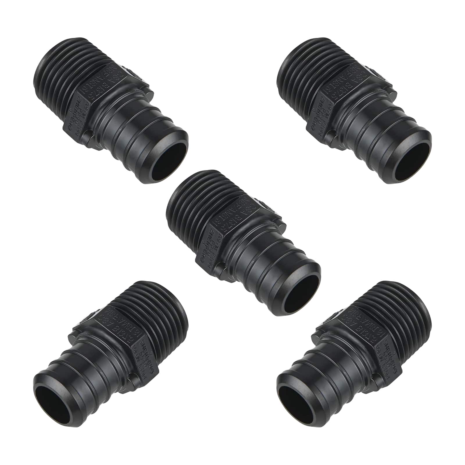 pex b crimp male adapter 12