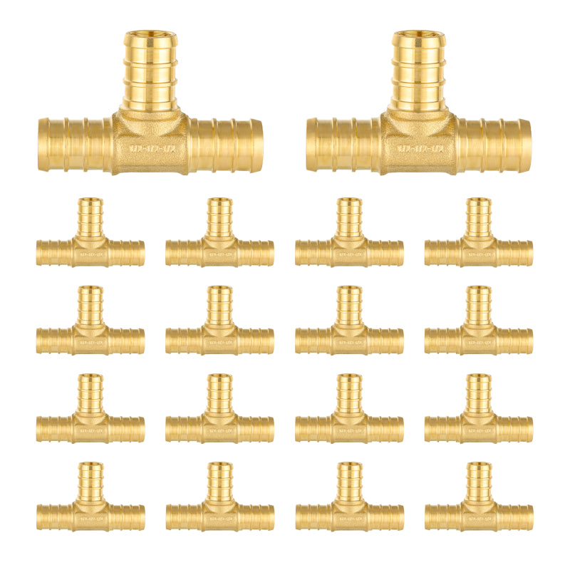 PEX-B Crimp Tee (Lead Free) - Pick Size to Add