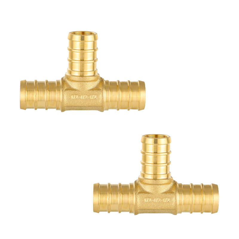 PEX-B Crimp Tee (Lead Free) - Pick Size to Add