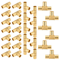 30-Pack PEX-B Crimp 1" PEX x 1" PEX x 1" PEX Tee (Lead Free)