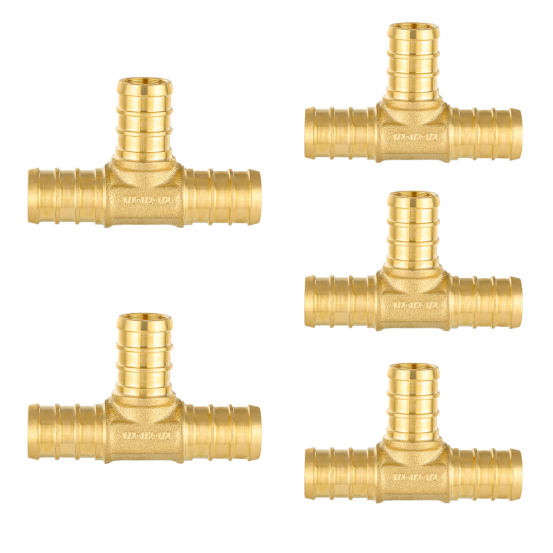 PEX-B Crimp Tee (Lead Free) - Pick Size to Add