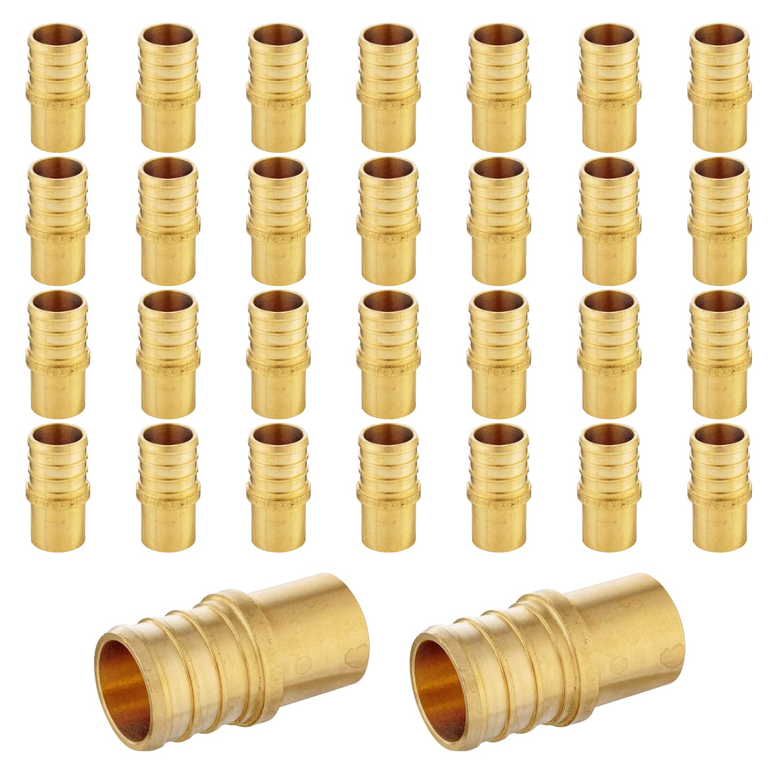 pex b crimp x male copper sweat reducing adapter lead free 21