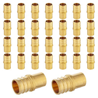 30-Pack PEX-B Crimp 3/4" PEX x 1/2" Male Copper Sweat Adapter (Lead Free)