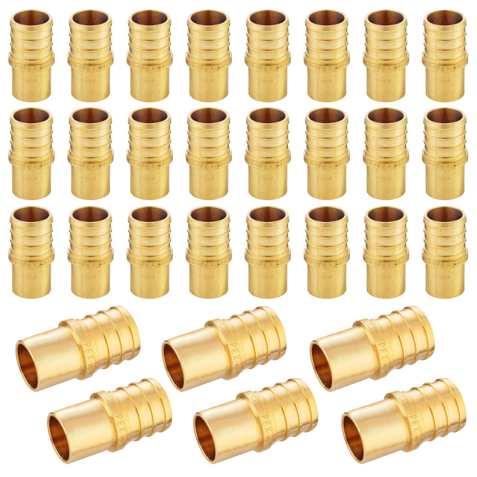 pex b crimp x male copper sweat reducing adapter lead free 33