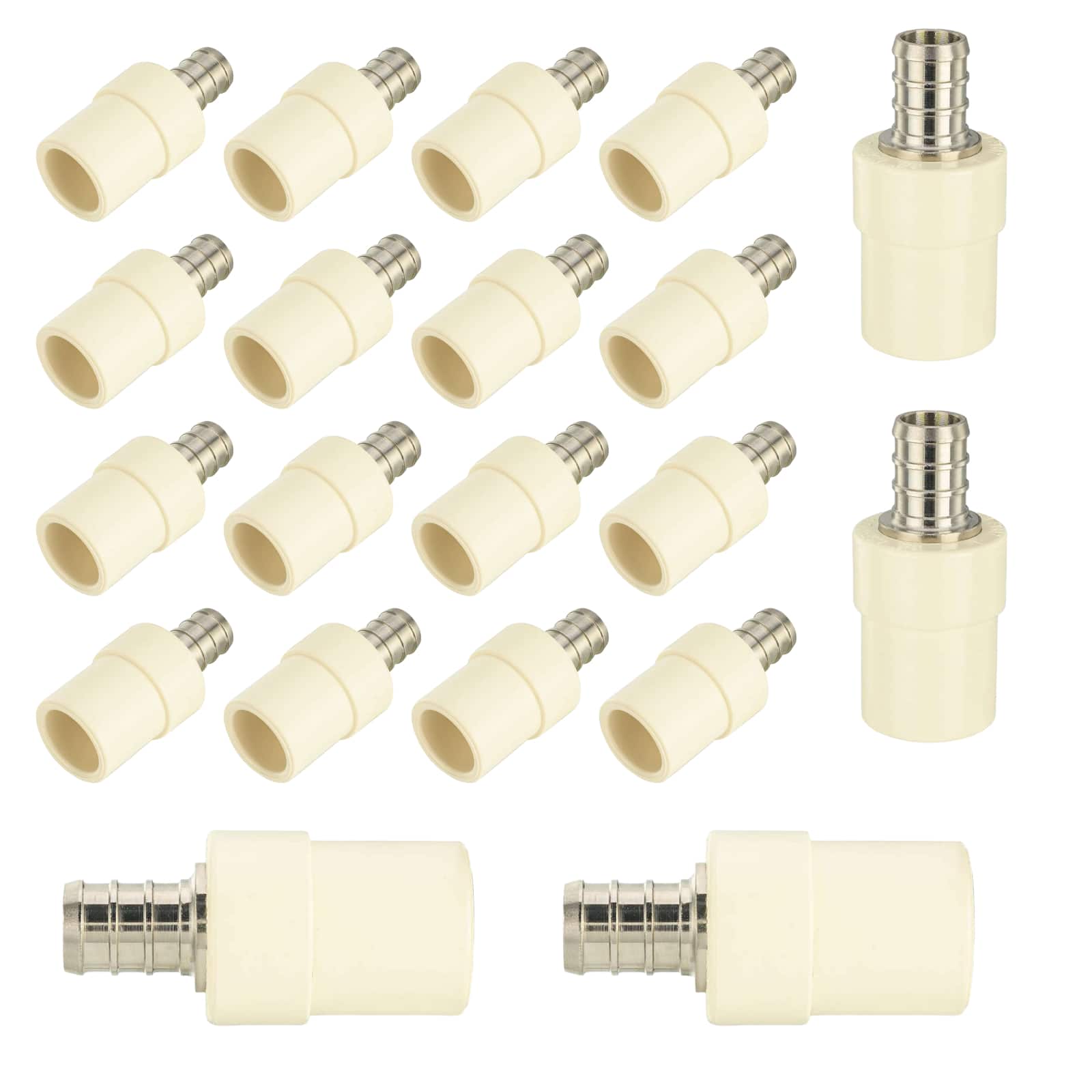 pex b crimp x cpvc coupling lead free 9