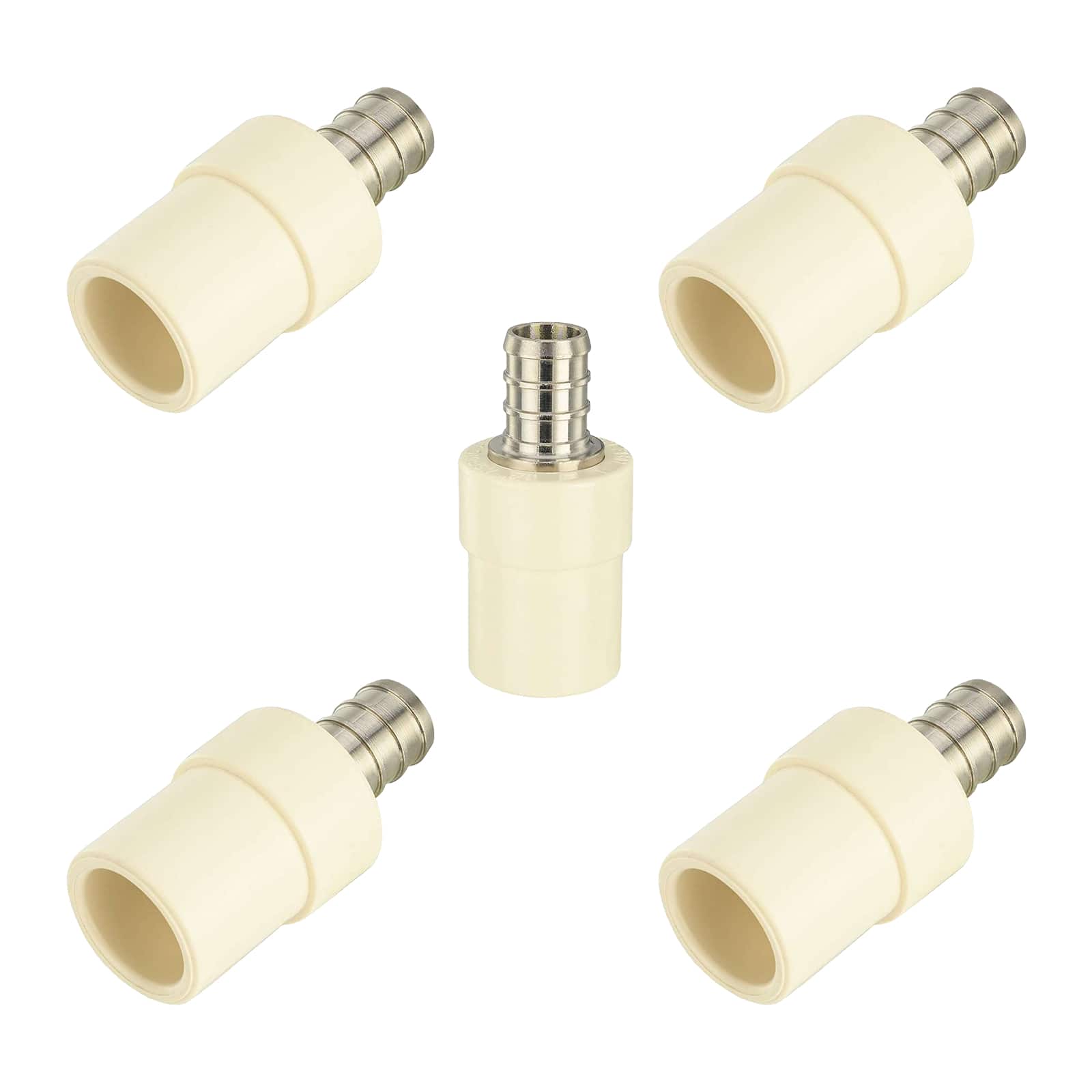 pex b crimp x cpvc coupling lead free 7