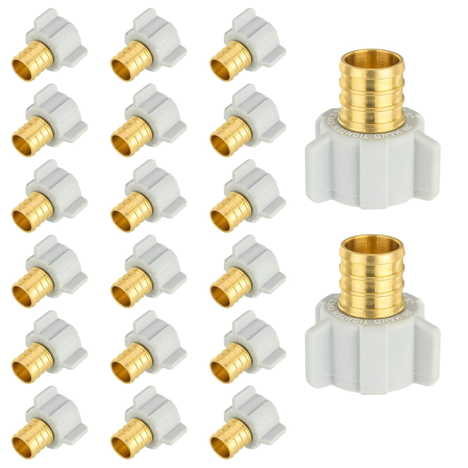 pex b crimp x female npt swivel adapter lead free 31