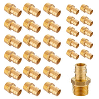 30-Pack PEX A Expansion 1/2" PEX x 3/4" Male Threaded F1960 Adapter (Lead Free)