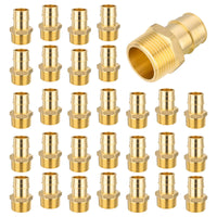 30-Pack PEX A Full Flow Expansion Adapter 3/4" PEX x 1" Male Threaded F1960 Adapter (Lead Free)