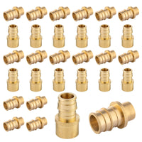 30-Pack PEX A Expansion 1/2" PEX x 1/2" Female Sweat F1960 Adapter (Lead Free)