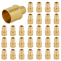 30-Pack PEX A Full Flow Expansion 1" PEX x 1" Female Sweat F1960 Adapter (Lead Free)