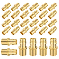 30-Pack PEX A Expansion 1/2" PEX x 1/2" Male Sweat F1960 Adapter (Lead Free)