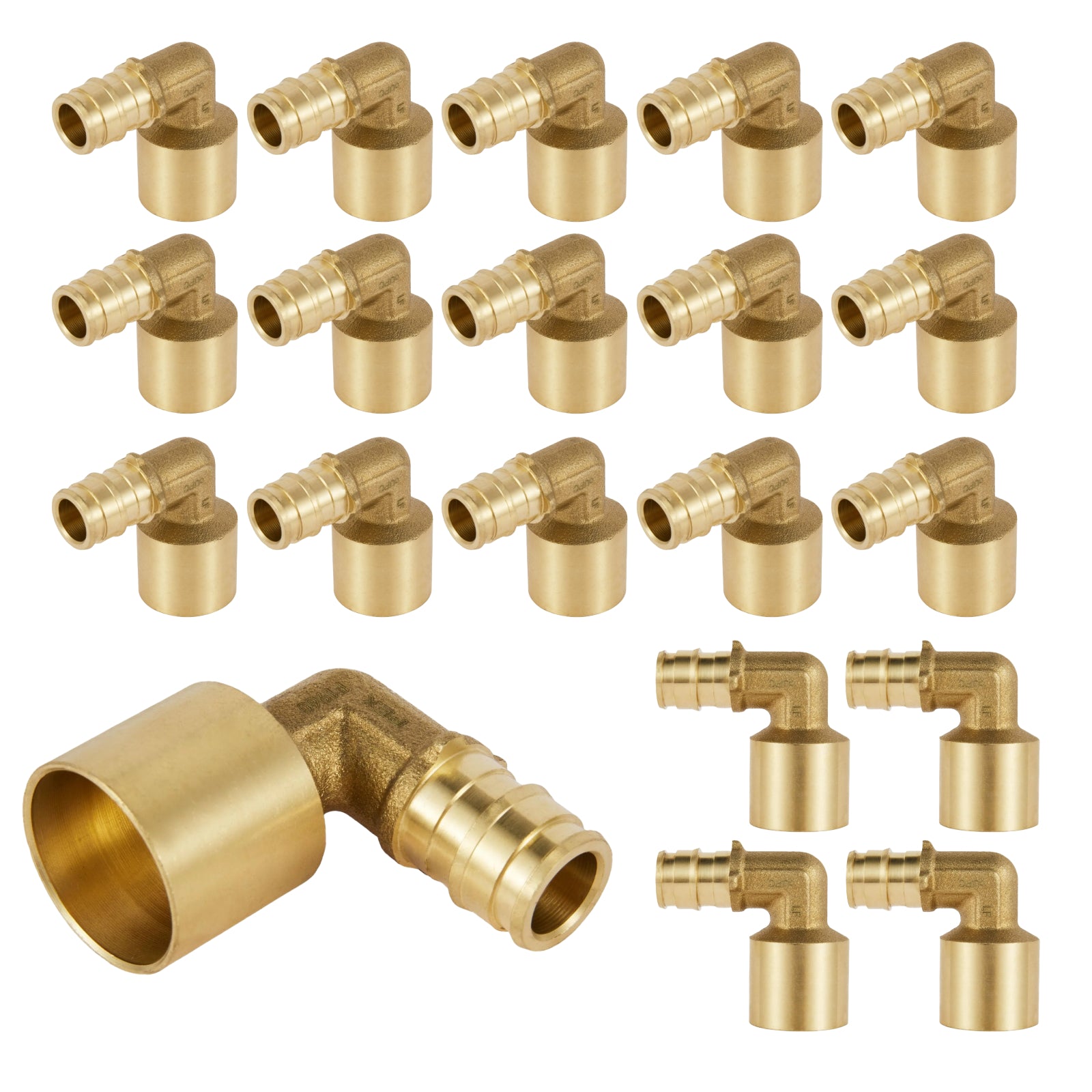 pex a expansion x female sweat f1960 reducing elbow lead free 7