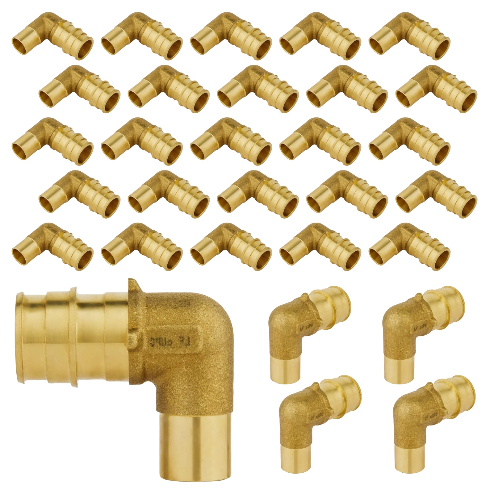 pex a expansion x female sweat f1960 reducing elbow lead free 13