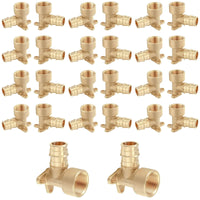 30-Pack PEX A Expansion 3/4" x 1/2" Female NPT Drop Ear Elbow (Lead Free)