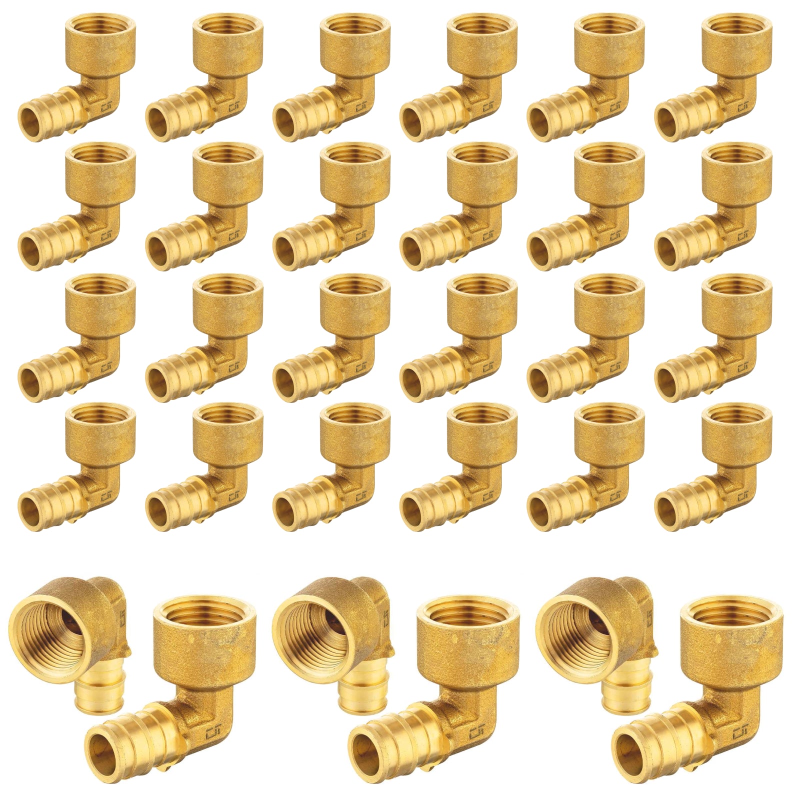 pex a expansion x female elbow lead free 15