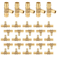 30-Pack PEX A Expansion 3/4" x 3/4" x 1/2" PEX Expansion Reducing Tee (Lead Free)