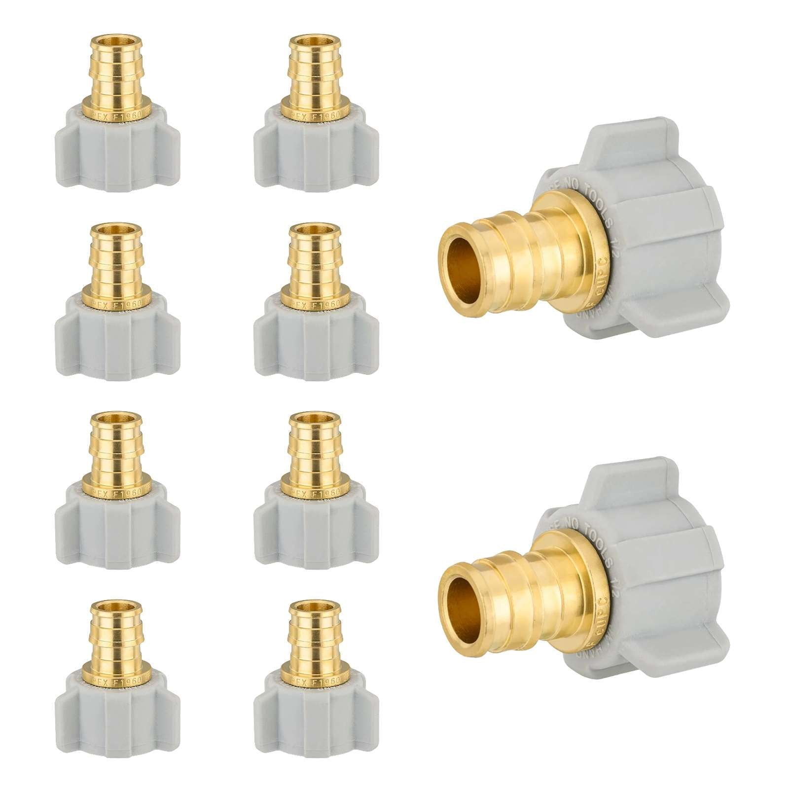 pex a expansion pex x female npt swivel adapter lead free 8