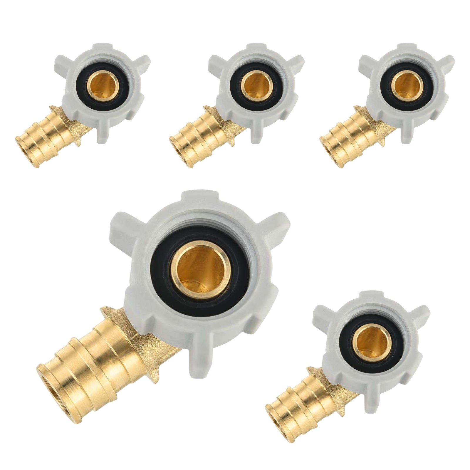 pex a expansion x swivel elbow lead free 10