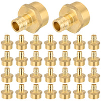 30-Pack PEX A Expansion 3/4" PEX x 1" Female Threaded F1960 Adapter (Lead Free)