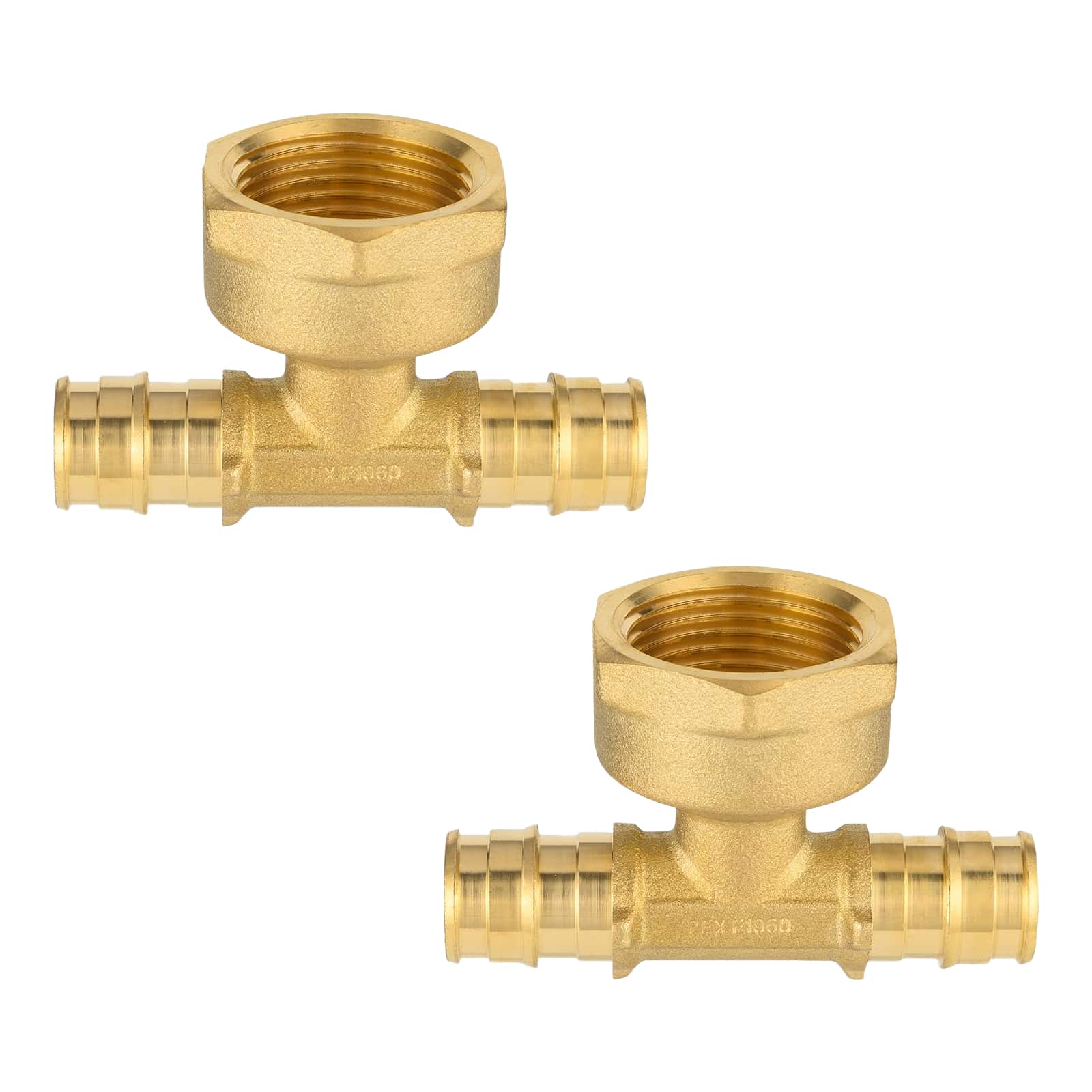 pex a expansion x pex x female threaded f1960 tee lead free 10