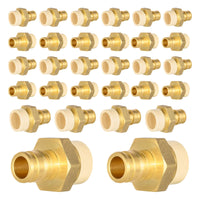 30-Pack 1/2" PEX A Expansion x 1/2" CPVC Coupling (Lead Free)