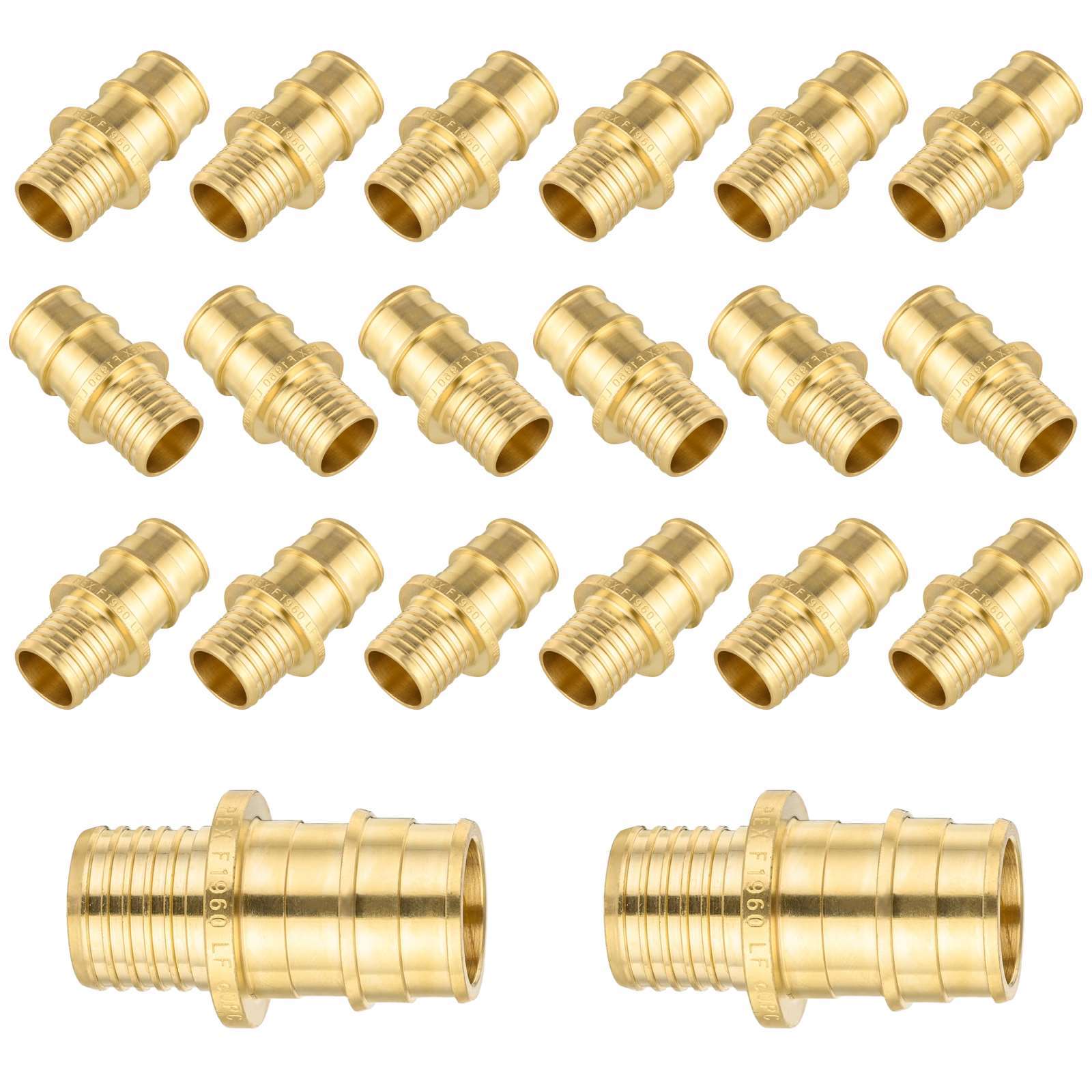 pex a expansion polybutylene transition coupling lead free 6