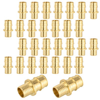30-Pack PEX A Expansion Polybutylene Transition Coupling 1/2" PEX x 1/2" PB (Lead Free)