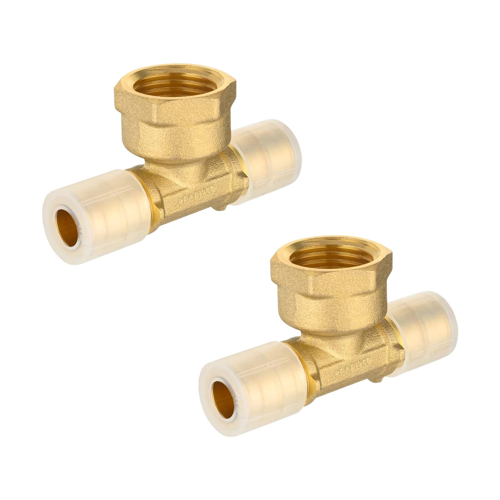 pex a expansion x pex x female threaded f1960 tee lead free 16