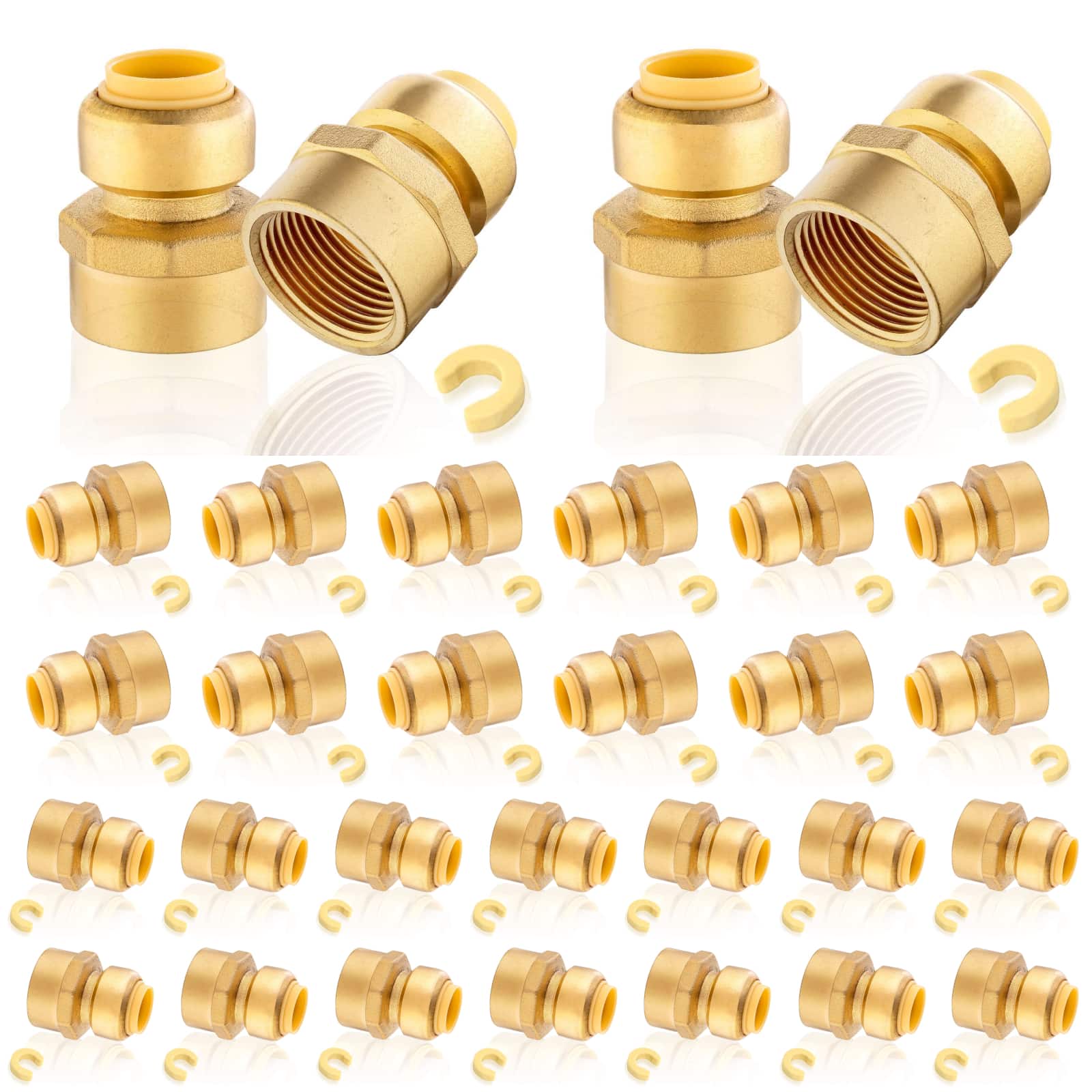 push fit female reducing adapter 10