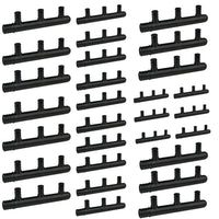 30 pcs pex-b crimp 3/4" 1/2" closed manifold (3 port)