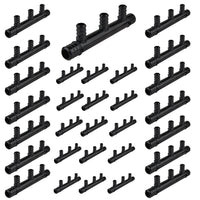 30-Pack PEX-B Crimp 3/4" x 1/2" Open Manifold (3 port)