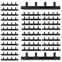 30 pcs pex-b crimp 3/4" 1/2" open manifold (4 port)