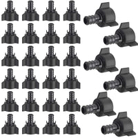 30-Pack PEX-B Crimp 1/2" PPSU Swivel Adapter with w/tab