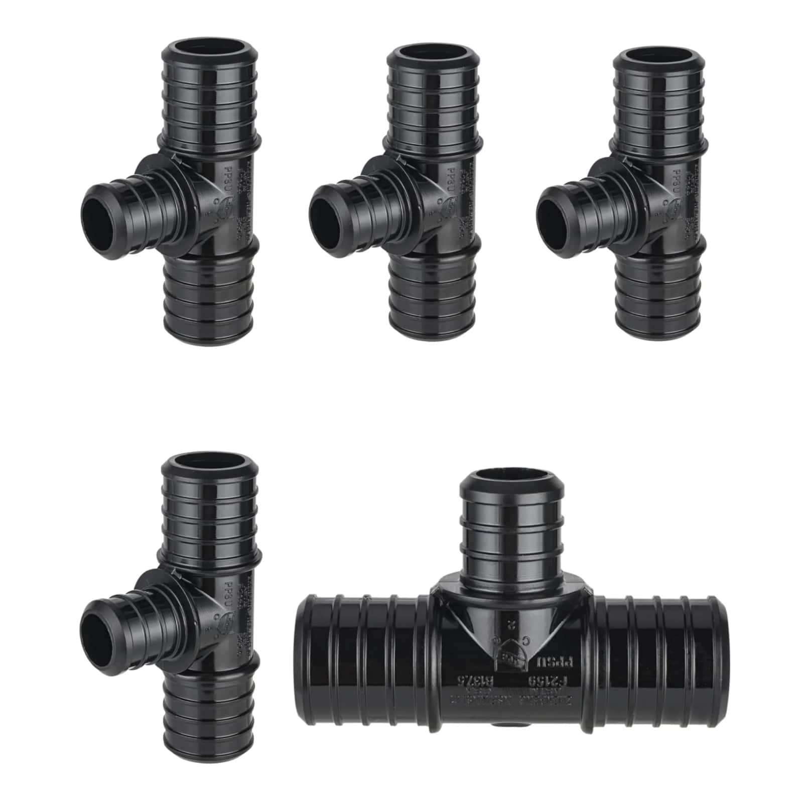 pex b crimp ppsu reducing tee 32